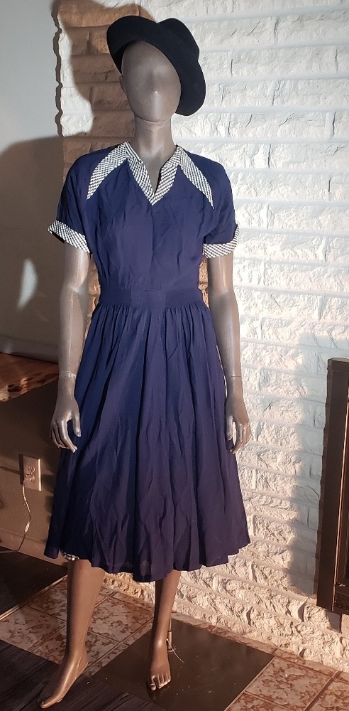 1940s Day Dress